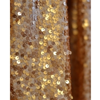 Copper Sequin Fabric