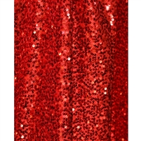 Red Sequin Fabric