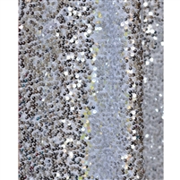 Silver Sequin Fabric